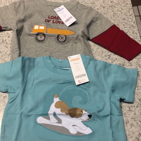 Gymboree Posh and Playful Poodle Puppy Top Shirt Girls Size 2T Dog NWT
